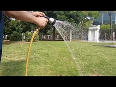 Lavadora de presión baja con mando de gatillo trasero de funcionamiento de manguera de 8 patrones metálicos