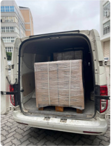 Latest company news about El cliente se encarga de recoger las mercancías de nuestra fábrica.